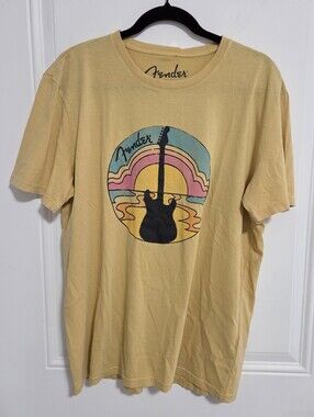 Lucky Brand Men's Fender Sunset Graphic Tee - Size L